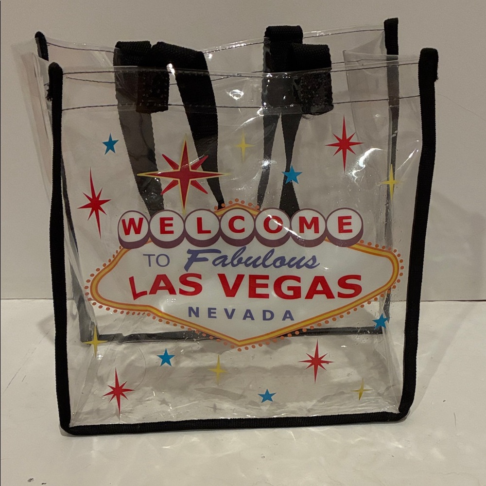 Clear Las Vegas Tote Bag